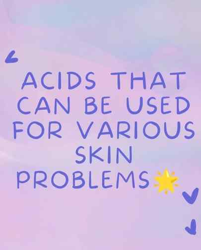 Acids for EVERY skin concern? ✨

Acne, pigmentation, dullnes