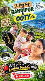 ✨ 2 Days • Bandipur + Ooty + Mysore 🌿🏔️ ✨
A beautiful fam