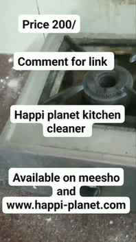 Happi planet kitchen cleaner,
Available on @meeshoapp and ww