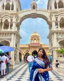🪷👁️🦚 Hindu temple beauty of  India #vrindavan
