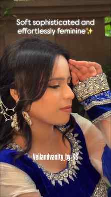 Indian fairytale is it ? 

Makeup look by @veilandvanity_by_