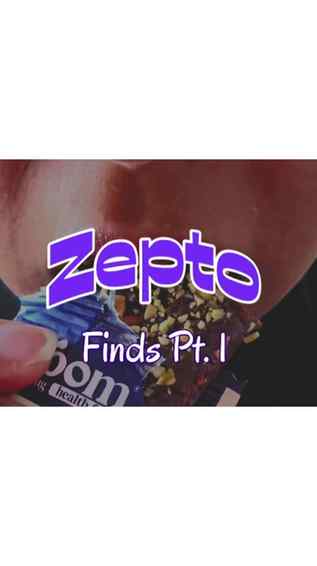 Zepto finds : Part 1

#finds #proteinbar #healthy #tasty