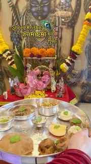 आज हर घर में कान्हा के स्वागत की तैयारी है… 💙✨
Janmashtami