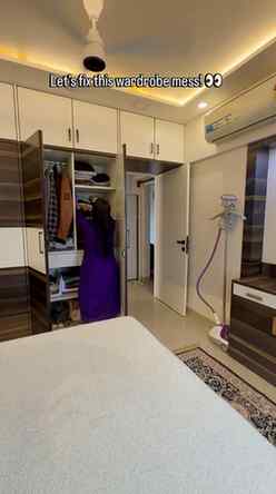 That one wardrobe that somehow gets messy again and again… �