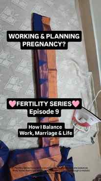 Work, home, health, marriage, pregnancy planning… trying to