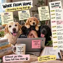 I put Work From Home, Apparently I report to three managers