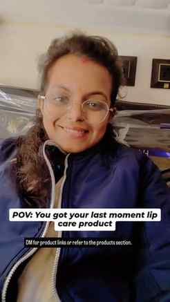 Last moment lip care 😍
#explorepage #foryoupage #reachyou