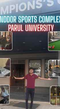INDOOR SPORTS COMPLEX🏓 @paruluniversity || Table Tennis ||