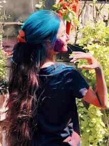 Air Mein Tere Udte Baal
Aaja Rang Doon Dono Gaal 💙
#holi20