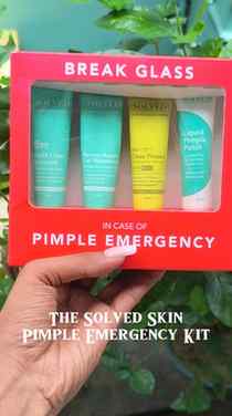 Struggling with sudden breakouts before an event?
I found my