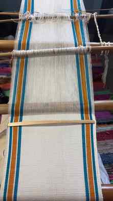 This is my 2nd time weaving a traditional scarf and am so ha