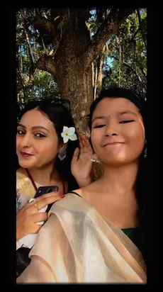 Me with my..... “চল একদিন শাড়ি পরে বেরোই”
✨💓🤍😘 Saheli ✨