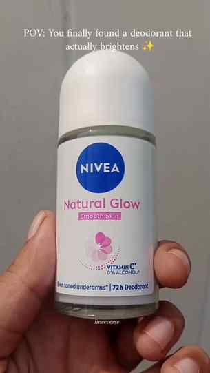 β¨ Say hello to smooth, even-toned underarms! The Nivea Natur