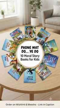 PHONE MAT DO... YE DO 📚✨

Screen time = Tantrums 😡 
Story 