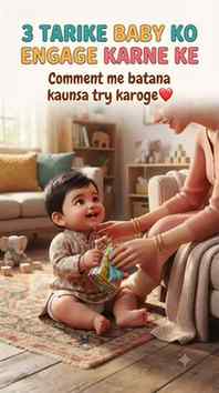 Baby 2 min me bore ho jata hai? 😂

Ghar ki in 3 cheezon se 