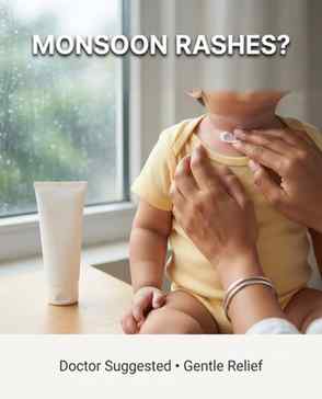 Monsoon me baby ki skin kaise bachaye? 🌧️

Humidity se rash