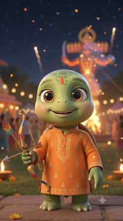 Chota Kachua bata raha hai Dussehra kyu manate hai 🙏
Burai 