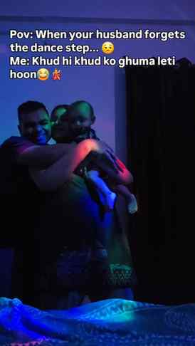 When the family dance turns into a full comedy show... 😂💃�