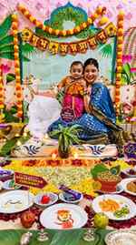 Best day😍🌼
#Annaprashan #RiceCeremony #explore