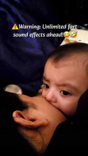 Every five minutes: Pfffttt!😂
.
.
.
.
#funnybabymoments #ba