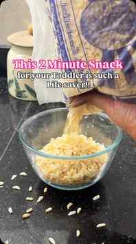 2 Minutes Snack Recipe for Toddlers ⏲️
#snackrecipe #toddle