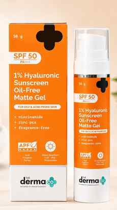 Daily sun protection is non-negotiable. ☀️ The Derma Co. 1%