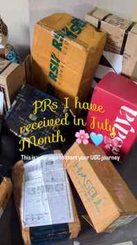 July month so far 🎀
(UGC, user generated content, ug begin