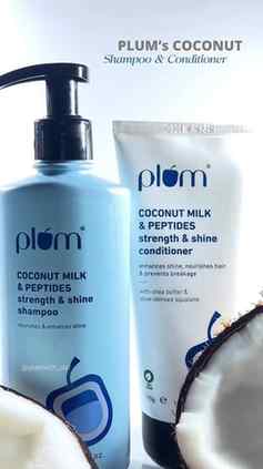 Dry, dull hair? Let’s fix that! ✨🥥
Plum’s Coconut Milk & Pe