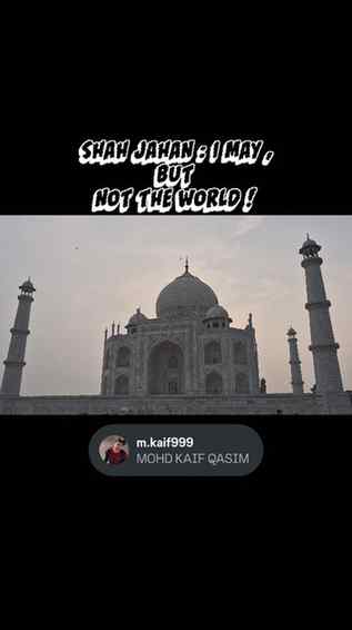 TAJ MAHAL... ❤️ 
.
#tajmahal