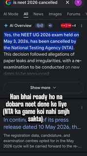 Khel khtm samjho ab ๐
.
.
.
.
#trending #nta #relatable #ne