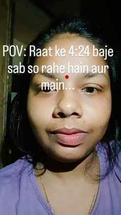 4:24 AM wali overthinking club kaun kaun hai? 😭
Main soyi