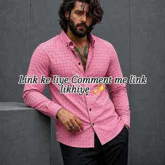 Comment "link" or "pp" for link in dm
Cotton shirt for men