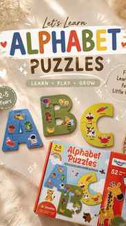 Alphabet puzzles, FUN ENJOY & LEARNING 😍✨
#trending #funga