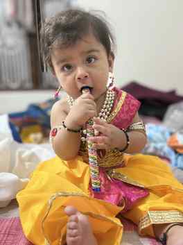 My little krishna 😍💗😍