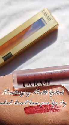 #Ad One swipe. All-day glam. 💄 New Lakme Ultimate Glam Liqu