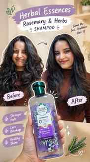 #Ad From frizzy to fabulous ✨🫧 Giving my hair the herbal lo
