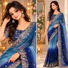 @meeshoapp
✨ 7 Sarees, 7 Stunning Looks! ✨
Which one is you