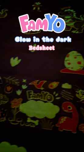 Introducing Famyo Glow Bedsheet 💙💚

🛏️ Bedtime is my favo