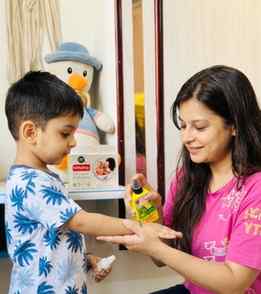 #collaborationwith@FirstcryIndia🤝💚
🦟 As a mom, protectin