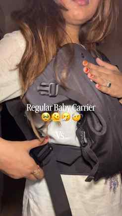 Bought a baby carrier thinking it would make life easier… on