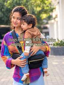 Things nobody tells you before buying a baby carrier… 🥹🤍