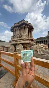 Hampi- more then just stone ruins ♥️
.
.
#hampỉ #viralreels