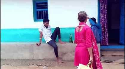 🍻 नवाखाई में दारू पीना पड़ा भारी 😭😂 बहुरिया चली गई!
#नवा