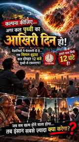 कल्पना कीजिए कि अगर कल पृथ्वी का आख़िरी दिन हो तो आप क्या कर