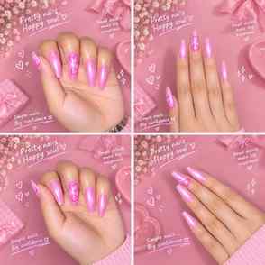 💗✨ Pretty nails, pretty mood! 💅🏻🎀
Pink vibes, cute detai