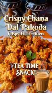 Crispy Daal Pakoda 🧅✨
Crispy outside, soft & flavourful in