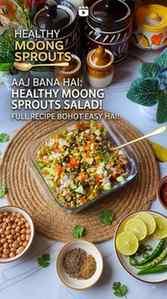 Crunchy, fresh & full of flavour 🌱🥗✨
Moong Sprouts Salad t