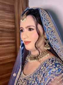 Natural makeup Reception bride 
@marvellous_makeupartist 
.
