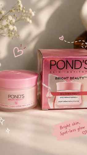 Ponds bright beauty cream
#foryourpage
#reachyourgoals
#g