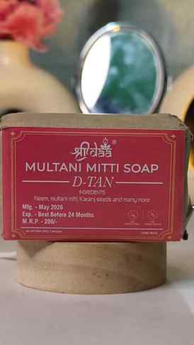 Shridaa's Soaps, Like The Multani Mitti De - Tan Soap🫧 
.
.